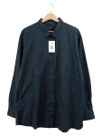 Vorschaubild 1 von Herren Business Hemd Langarm Schwarz Geometrisch Gr. 50 L Baumwolle