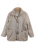 Vorschaubild 1 von Steppjacke Damen Beige Gr. 44 XXL Klassisch