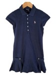 Vorschaubild 1 von Mädchen Poloshirt Kleid Blau Gr. M 8, 10 134 140 Freizeitkleid