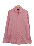 Vorschaubild 1 von Herren Business Hemd Regular Fit Pink Kariert Gr. 54 XXL