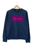 Vorschaubild 1 von Herren Sweatshirt Blau Gr. 48 M Logo Patch Baumwolle