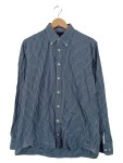 Vorschaubild 1 von Herren Freizeithemd Business Hemd Blau Gestreift Gr. 48 M