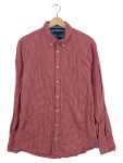 Vorschaubild 1 von Herren Freizeithemd Rot Kariert Gr. 50 L Baumwolle Regular Fit