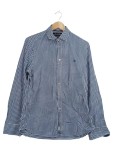 Vorschaubild 1 von Herren Freizeithemd Gr. 48 M Blau Kariert Langarm Baumwolle