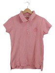 Vorschaubild 1 von Damen Poloshirt Pink Logo Gr. 40 L Kurzarm Casual