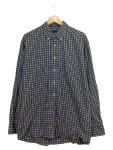 Vorschaubild 1 von Herren Freizeithemd Gr. 52 XL Blau Kariert Langarm Button-Down Baumwolle