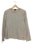 Vorschaubild 1 von Herren Pullover Waffelstrick Beige Gr. 48 M Casual