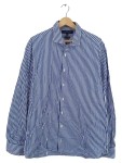 Vorschaubild 1 von Herren Business Hemd Blau Gestreift Gr. 52 XL