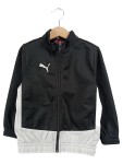 Vorschaubild 1 von Trainingsjacke Kinder Gr. 104 Schwarz Sportjacke Freizeitjacke