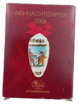Vorschaubild 1 von Dekoanhänger Weihnachtszapfen 2006 Porzellan Skifahren