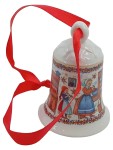 Vorschaubild 1 von Weihnachtsglocke Porzellan Mehrfarbig Familie