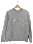 Vorschaubild 1 von Sweatshirt Kinder Gr. 176 Grau Baumwolle Viskose Schriftzug Casual