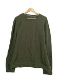 Vorschaubild 1 von Herren Pullover Grün Gr. 54 XXL Rundhals Langarm Casual Baumwolle