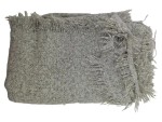 Vorschaubild 1 von Damen Schal Grau Meliert Fransen 177x68cm Polyacryl Casual