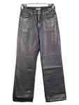 Vorschaubild 1 von Damen Stoffhose Silber Metallic-Look Gr. 36 S Glamourös Party