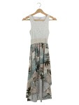 Vorschaubild 1 von Sommerkleid Kinder Gr. 146 Mehrfarbig Spitze Floral Asymmetrisch