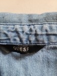 Vorschaubild 3 von Mädchen Jeanshemd Freizeithemd Blau Gr. 134 Nieten Strass