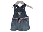 Vorschaubild 1 von Hello Kitty Jeanskleid Latzkleid Blau Gr. 62 Mädchen