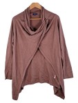 Vorschaubild 1 von Damen Wickelpullover Strickpullover Rosa Gr. M