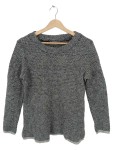 Vorschaubild 1 von Damen Pullover Strickpullover Grau Meliert Gr. 38 M