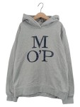 Vorschaubild 1 von Kinder Kapuzenpullover Hoodie Grau Gr. 164 Logo-Print Baumwolle