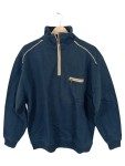 Vorschaubild 1 von Fleecepullover Herren Blau Gr. 54/XL Baumwolle Polyester Uni