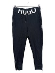 Vorschaubild 1 von Herren Jogginghose Gr. 50 L Schwarz Logo-Bund Reißverschluss Sport