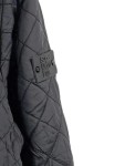 Vorschaubild 4 von Steppjacke Herren Schwarz Gr. 54/XL Polyamid Uni Casual Langarm Knopf