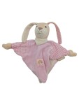Vorschaubild 1 von Schmusetuch Hase Rosa Kariert Kuscheltuch Schnuffeltuch Baby