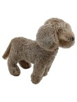 Vorschaubild 2 von Kuscheltier Hund Plüschtier Stofftier Beige 24 cm Vintage
