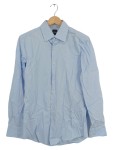 Vorschaubild 1 von Herren Business Hemd Blau Gr. 46 S Slim Fit Easy Iron Langarm