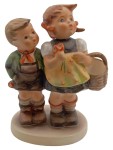 Vorschaubild 1 von Hummel Dekofigur Brüderlein und Schwesterlein To Market Keramik