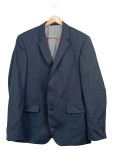 Vorschaubild 1 von Sakko Herren Blau Gr. 52 Business Klassisch Anzugjacke