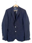 Vorschaubild 1 von Sakko Blazer Herren Blau Struktur Gr. 50 L Business