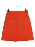 Vorschaubild 1 von Damen A-Linienrock Orange Gr. 38 Strukturmuster