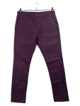 Vorschaubild 1 von Chino Stoffhose Herren Gr. 48 W32 Lila Baumwolle Casual