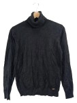 Vorschaubild 1 von Damen Rollkragenpullover Schwarz Gr. 36 S Viskose Klassisch