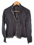 Vorschaubild 1 von Taifun Sweatjacke Damen Schwarz Gr. 38 Casual Knopfleiste