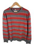 Vorschaubild 1 von Herren Pullover Gr. 50 L Mehrfarbig Gestreift Casual