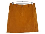 Vorschaubild 1 von Damen Cordrock Braun Gr. 42 XL Midirock Casual