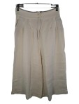 Vorschaubild 1 von Damen Stoffhose Beige Gr. L W31 Casual Falten