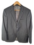 Vorschaubild 1 von Herren Anzug Sakko Hose Nadelstreifen Schwarz Gr. 54 XXL Business