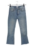 Vorschaubild 1 von Damen Jeans Bootcut Blau Gr. 36 W28 S Fransen
