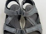 Vorschaubild 3 von Kinder Sandalen Grau Leder Klettverschluss Gr. 30 Sportlich