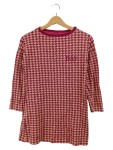 Vorschaubild 1 von Mädchen Freizeitkleid Rosa Hahnentritt Gr. 152 Baumwolle