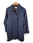 Vorschaubild 2 von Damen Trenchcoat Mantel Blau mit Gürtel Gr. 34 XS