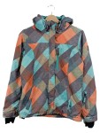 Vorschaubild 1 von Skijacke Kinder Gr. 164 Mehrfarbig Geometrisch Winterjacke