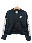 Vorschaubild 1 von Trainingsjacke Sportjacke Schwarz Logo-Tape Gr. 122