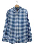 Vorschaubild 1 von Herren Freizeithemd Hemd Kariert Blau Gr. 50 L Slim Fit