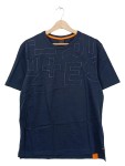 Vorschaubild 1 von Fire + Ice Herren T-Shirt Blau Gr. 46 S Kurzarm Baumwolle Schriftzug